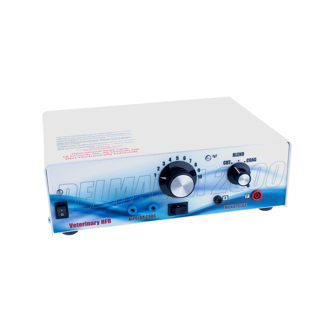 Delmarva 2000™ HFR (High-Frequency Radiowave) Companion Animal Surgical Unit, 3 Modes - 4 MHz