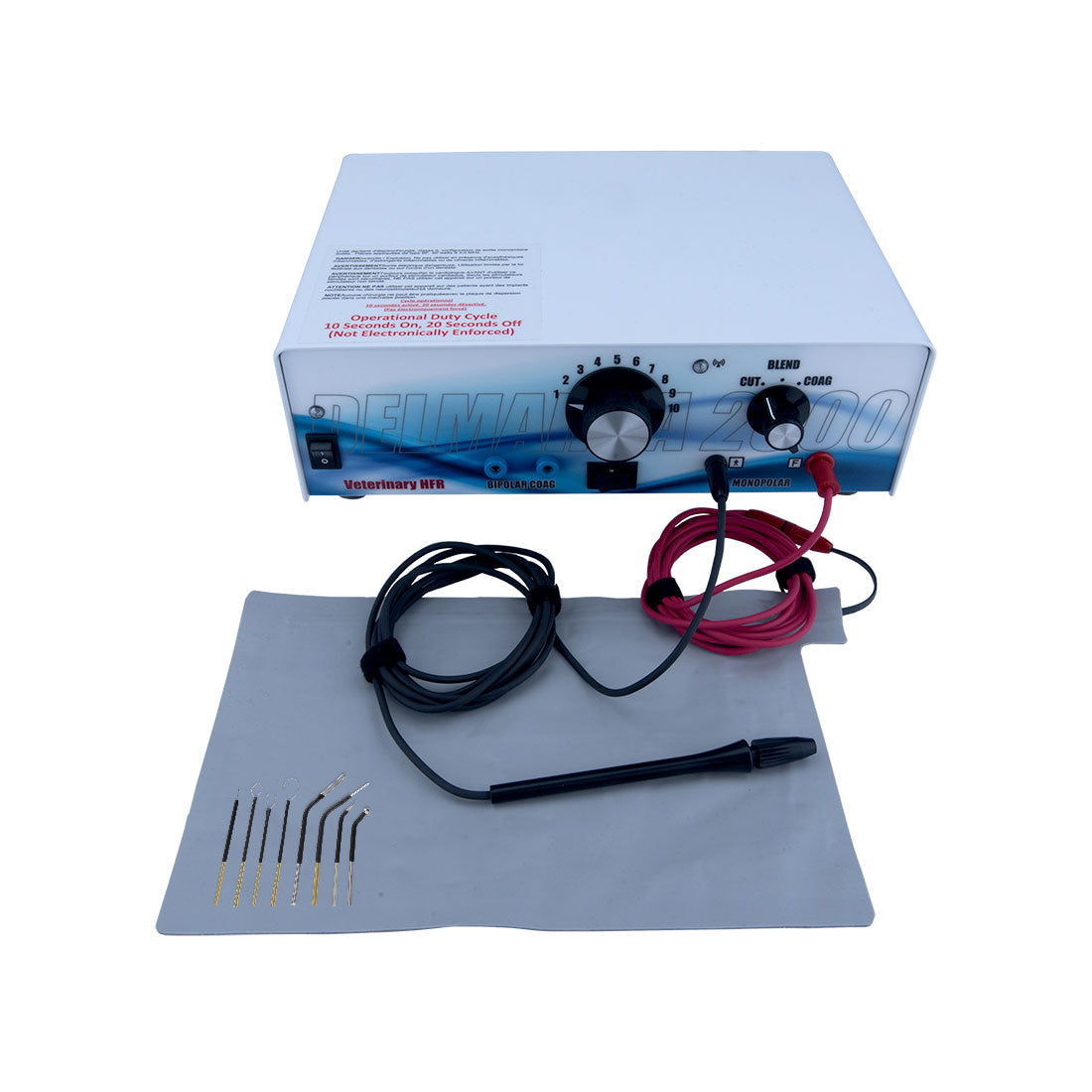 Delmarva 2000™ HFR (High-Frequency Radiowave) Companion Animal Surgical Unit, 3 Modes - 4 MHz